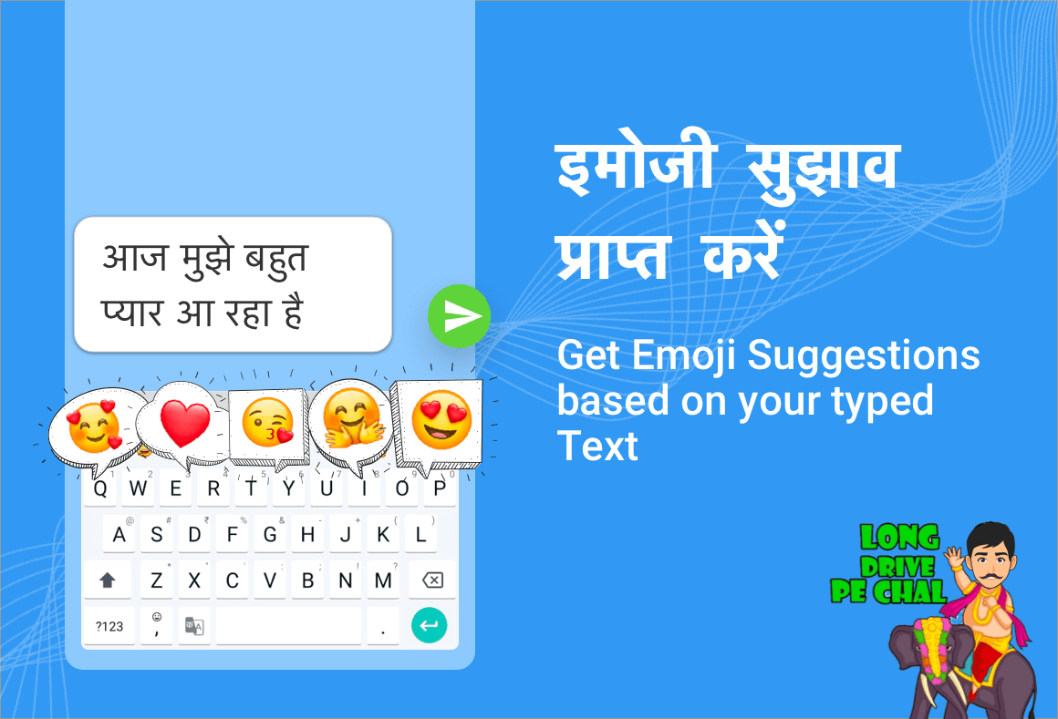 Get Emoji Suggestions based on the typed text